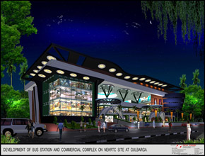 Perspective view of NEKRTC